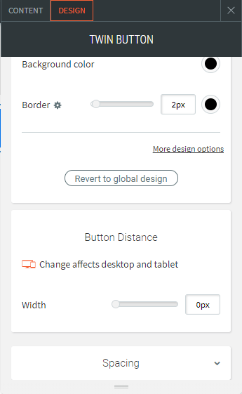 twin button widget