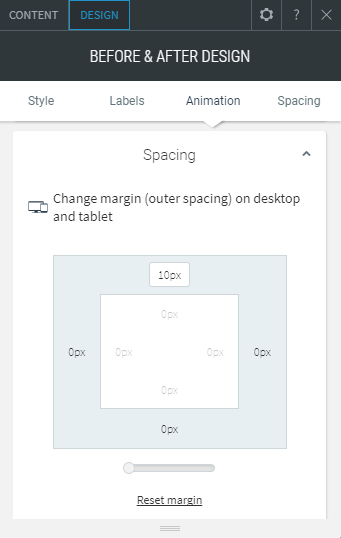 before and after widget