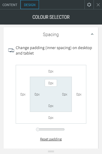 colour selector widget