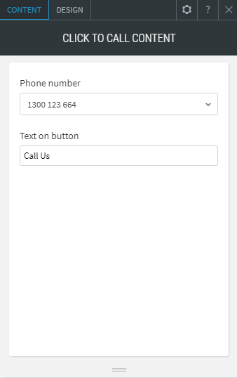 click to call widget