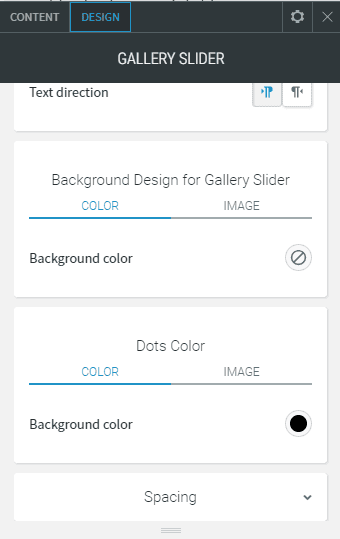 gallery slider widget