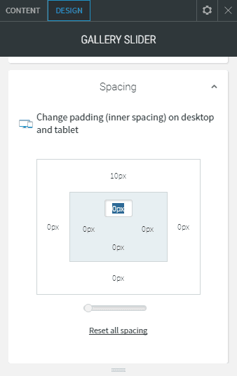 gallery slider widget