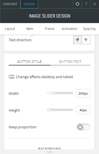 image slider widget