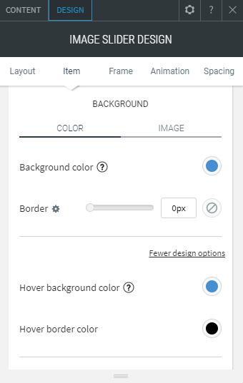 image slider widget