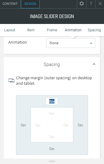 image slider widget
