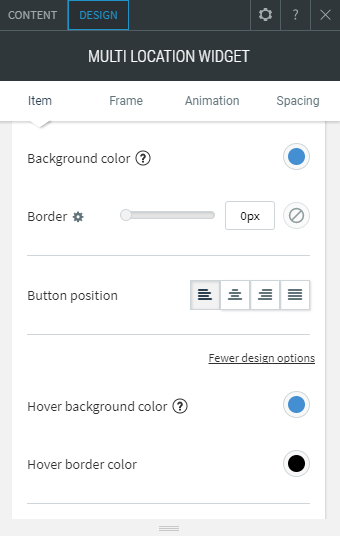 multi location widget