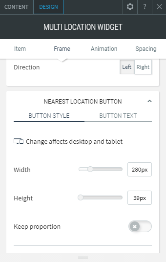 multi location widget