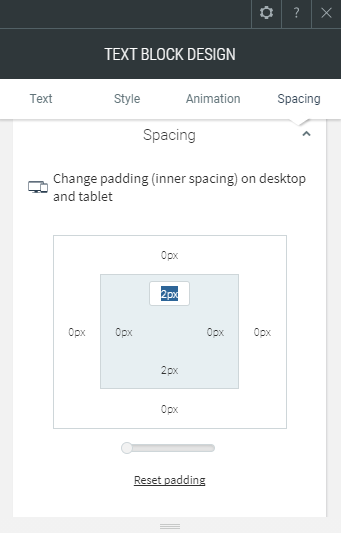 paragraph & title widget