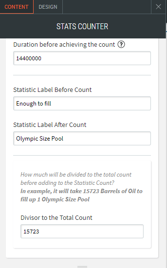 stats counter widget