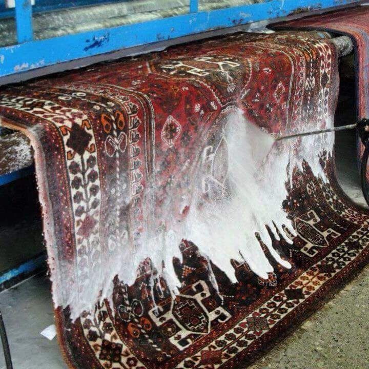 asciugatura di un tappeto