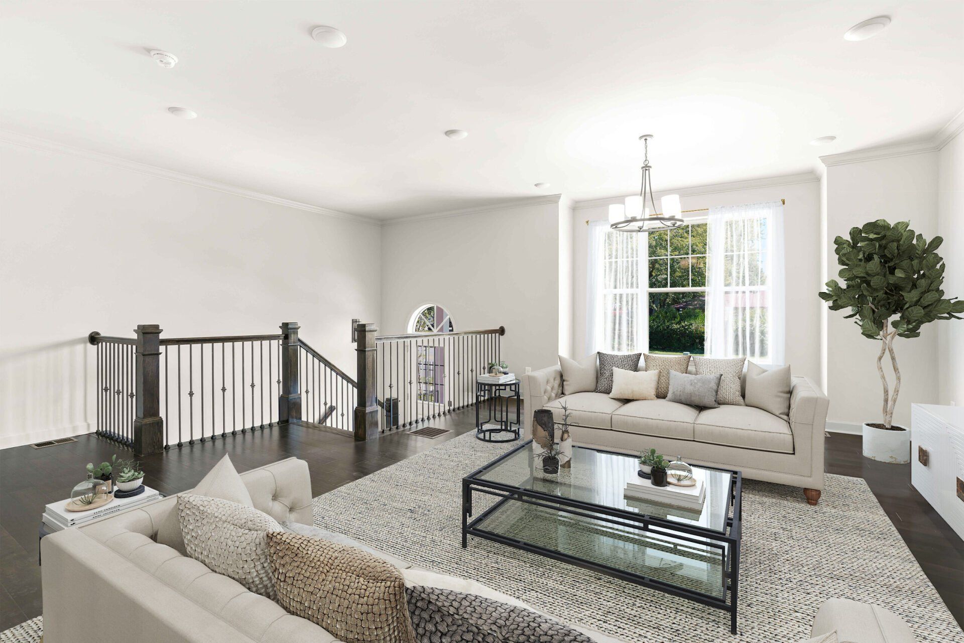 Photograph-Wooland Pointe-Living Room 1