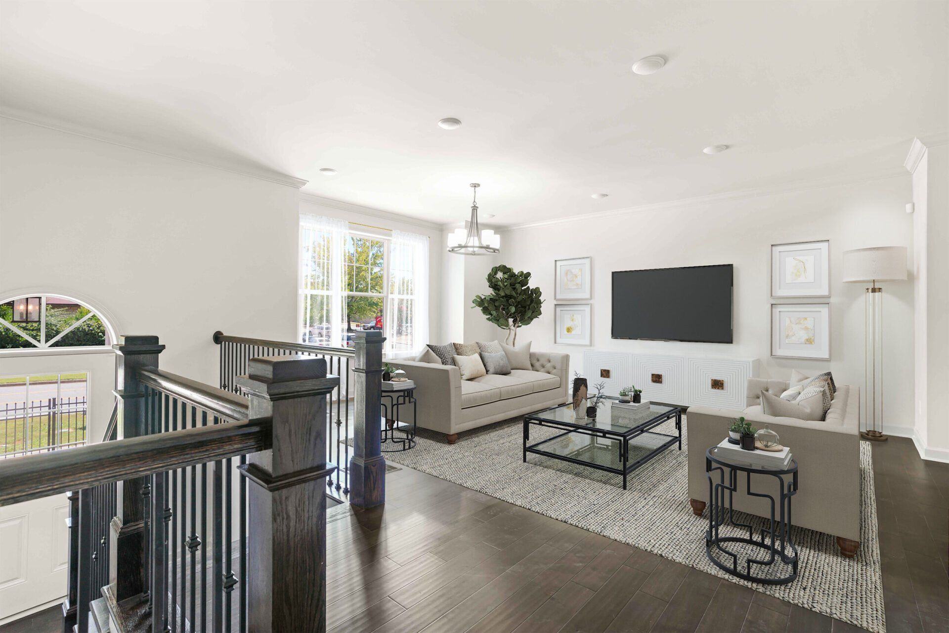 Photograph-Wooland Pointe-Living Room 2