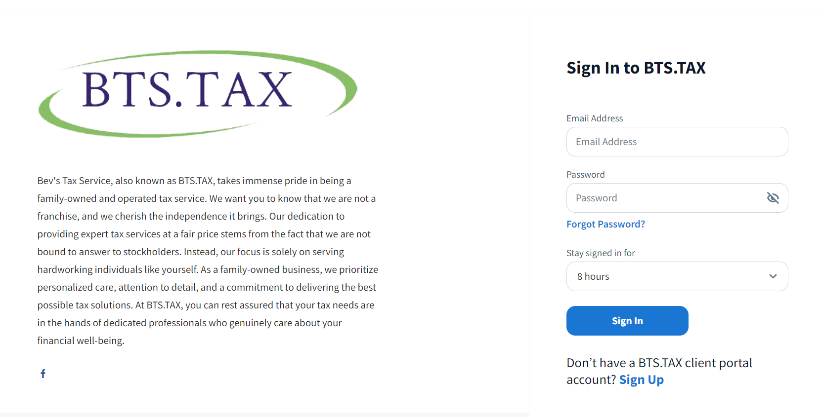 online tax portal