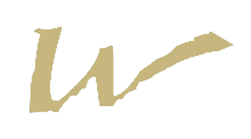 Gold stylized letter 
