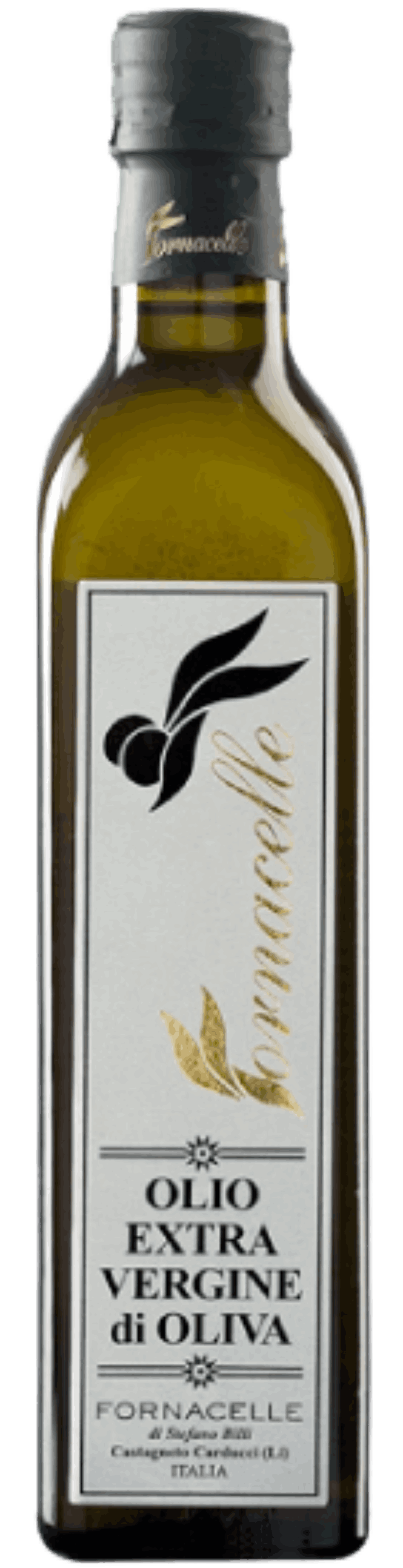 bottiglia di olio extra vergine d'oliva