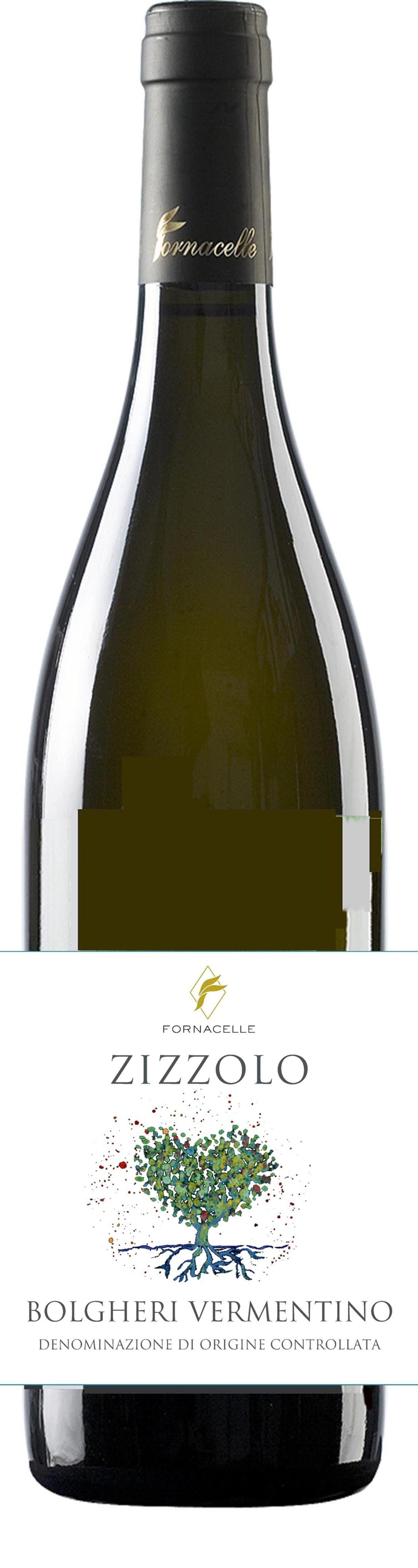 Bottiglia di vino Zizzolo bianco