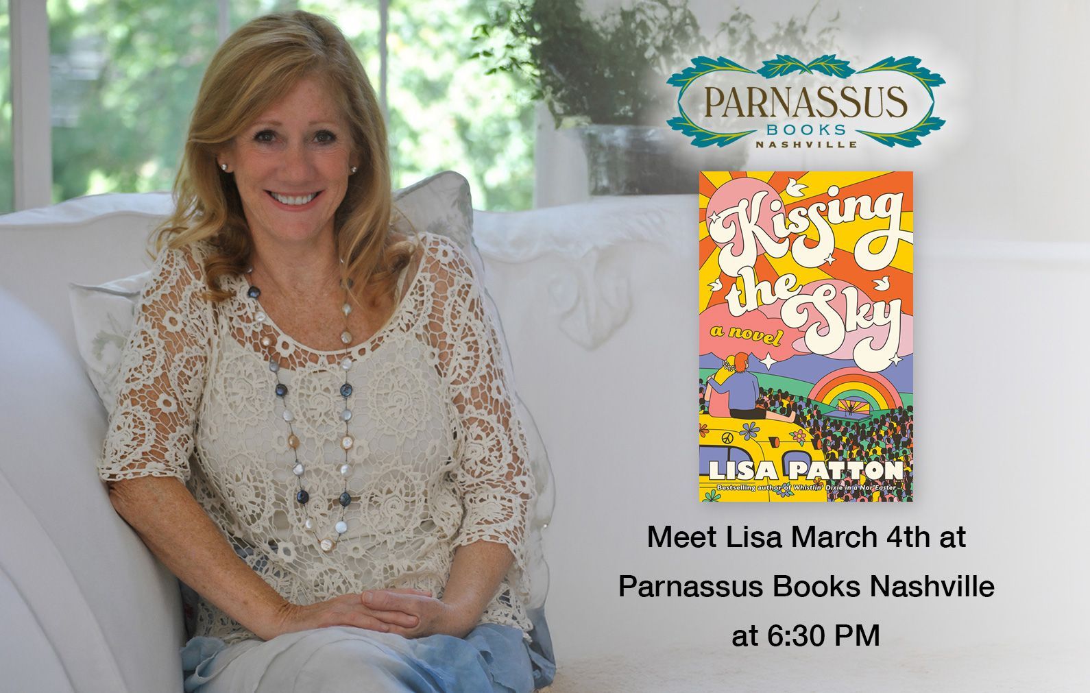 Lisa Patton at Parnassus Books Nashville