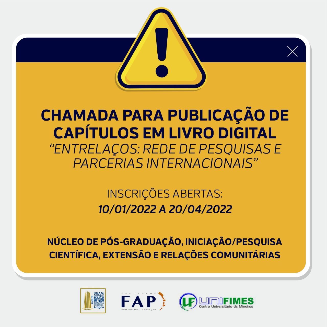 Fap Divulga Parceria Para Publica O De Cap Tulo Em Livro Digital E Book