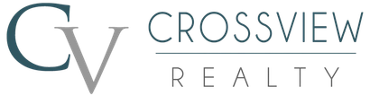 Logo of Crossview Realty with 