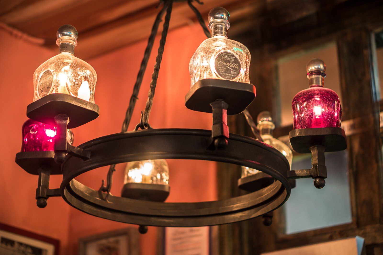 Image of custom light fixture designed by Ivy Glore