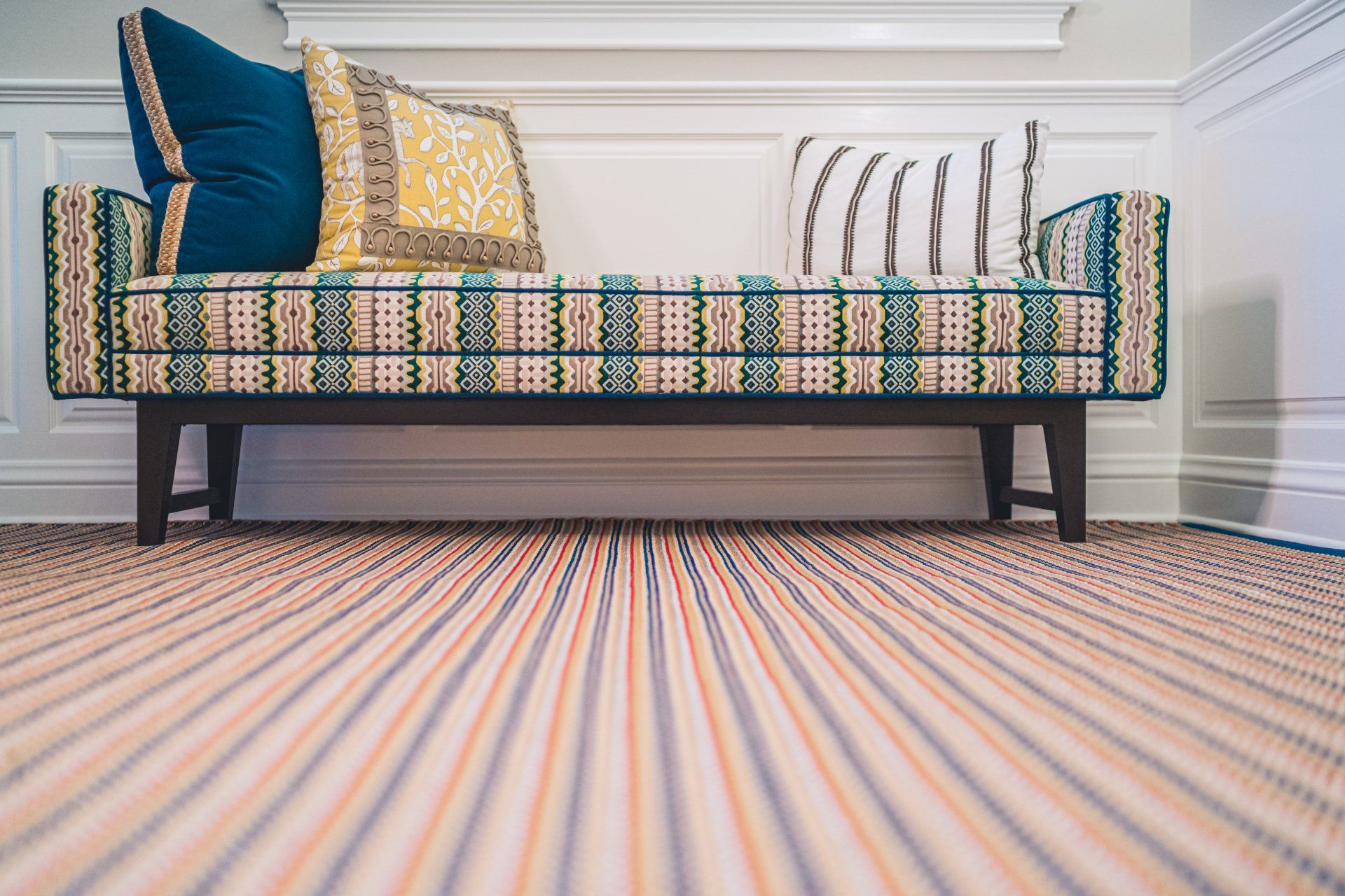 Image of hall seating designed by Ivy Glore