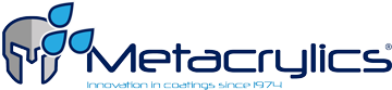 The logo for metacrylics innovation in coatings since 1974
