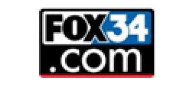 The fox 34 logo is on a white background.