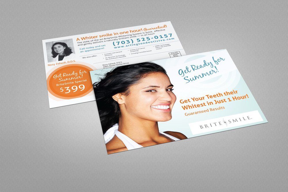 A woman is smiling on a postcard that says `` get ready for summer ''.