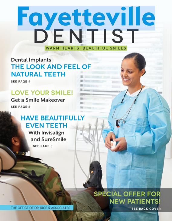 The cover of the fayetteville dentist magazine