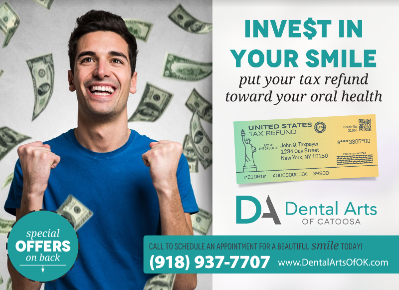 Invest In Your Smile Postcard