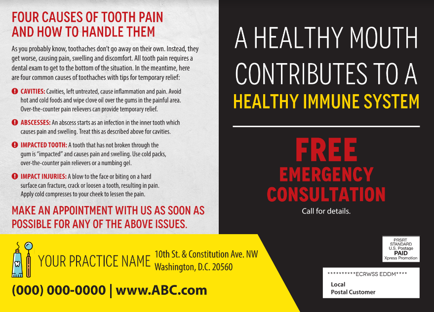 A healthy mouth contributes to a healthy immune system