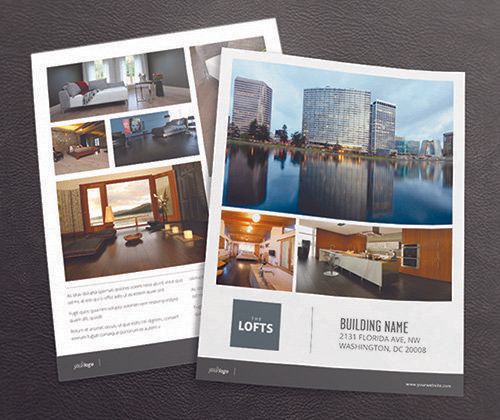 A couple of brochures sitting on top of each other on a table.