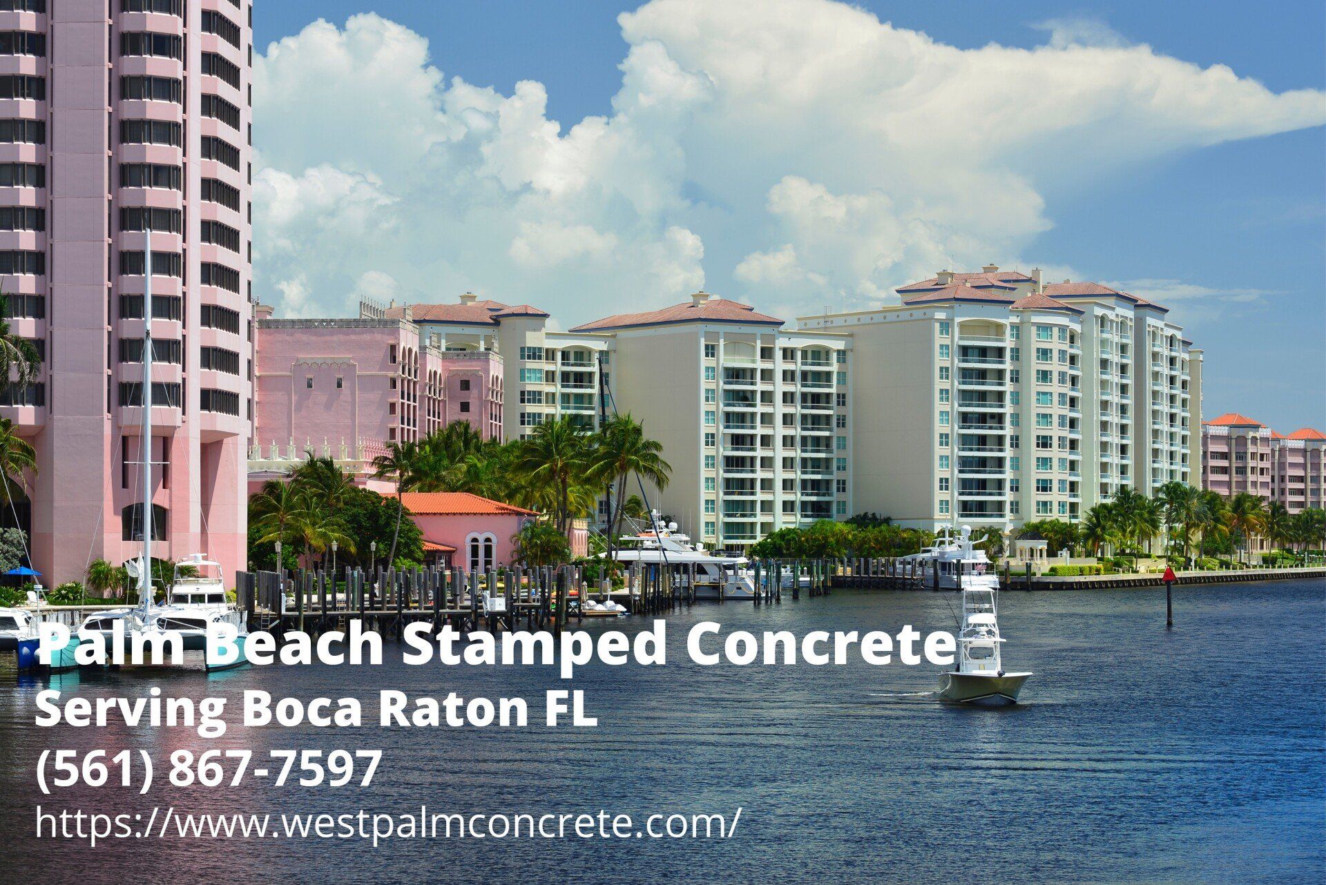 Boca Raton Stamped Concrete | Decorative Concrete Company
