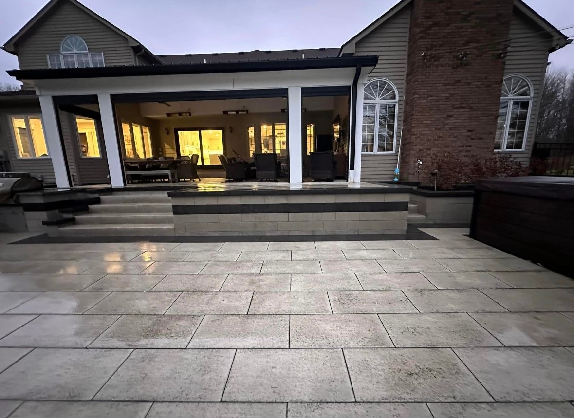 Efflorescence stone washing in Nashville, TN