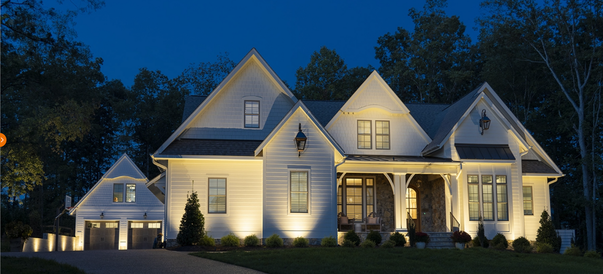 Professional outdoor landscape lights in Nashville, Tennessee
