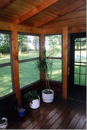 Inside the Porches — Log Homes Renovations, Repairs and Additions in Wauseon, OH
