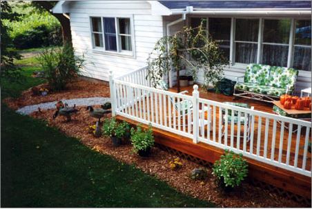 Outside Railings — Log Homes Renovations, Repairs and Additions in Wauseon, OH