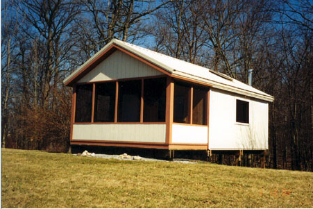 White house on the mountain — Log Homes Renovations, Repairs and Additions in Wauseon, OH