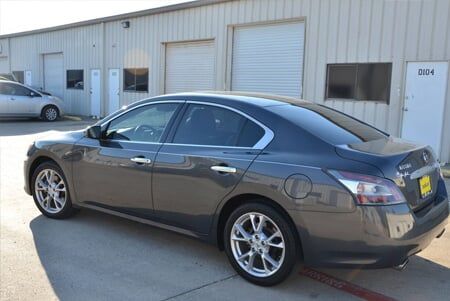 Professional Window Film — Professional Window Film of a Silver Gray Car in Lewisville, Texas