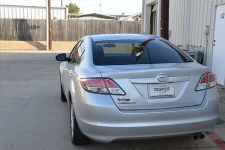 Professional Tint Window — Professional Tint Window of a Silver Car in Lewisville, Texas
