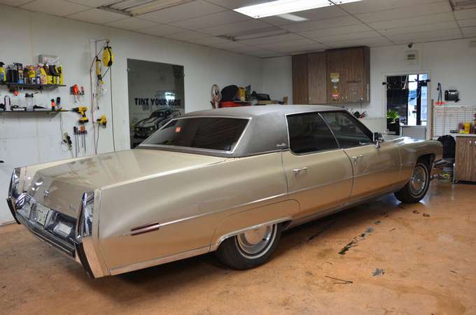 Car Shop Window Film — Tan Car Shop Window Film in Lewisville, Texas