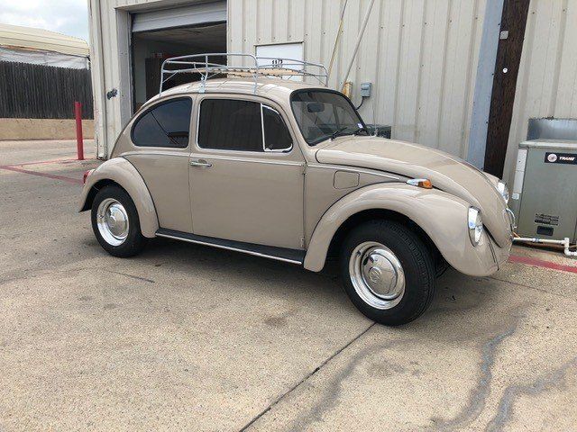 Tint Window — Tint Window of a Tan Slug Bug in Lewisville, Texas