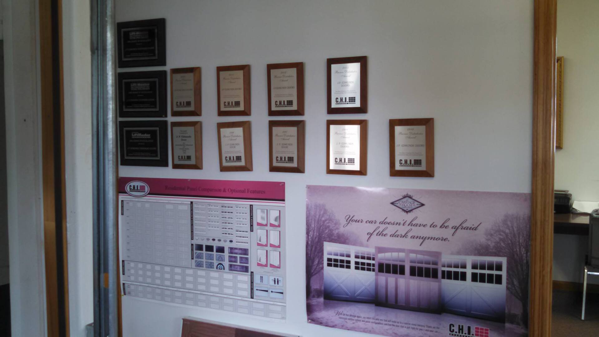 Skills and Expertise Awards — Xenia, OH — J.P. Edmunds Garage Doors LLC