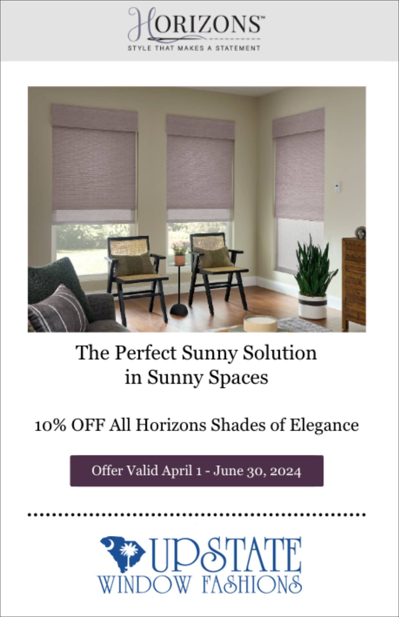 10% OFF All horizons Shades of Elegance