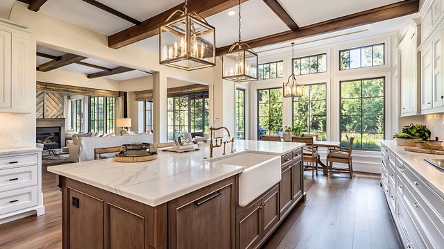 Luxury Rustic Kitchens The Recipe For Luxury In Custom Kitchens And