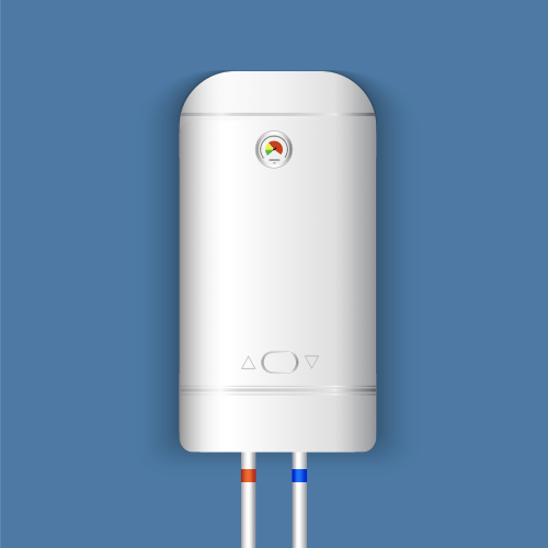 Tankless water heater illustration - bluefrog Plumbing + Drain Cleaning of Northwest Houston