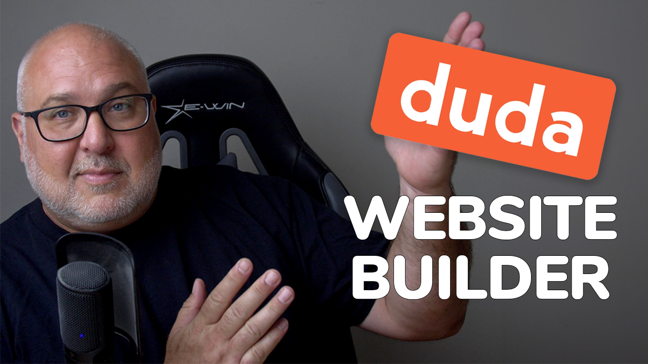 Thumbnail for video about Duda website builder