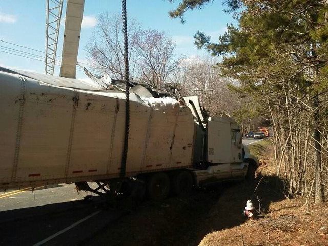 Industrial Machinery Movers — Truck Accident in Monroe, NC