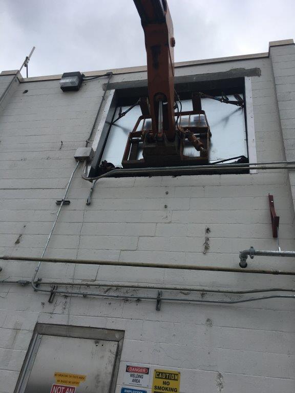 Window Working — Monroe, NC — Secrest Rigging & Machinery Mover