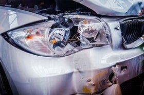 Crashed Car - Rocci's Auto Collision in Morgan Hill, CA